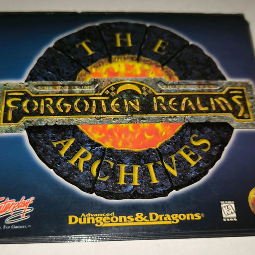 PC The Forgotten Realms Archives used, 4 CD RPG collection