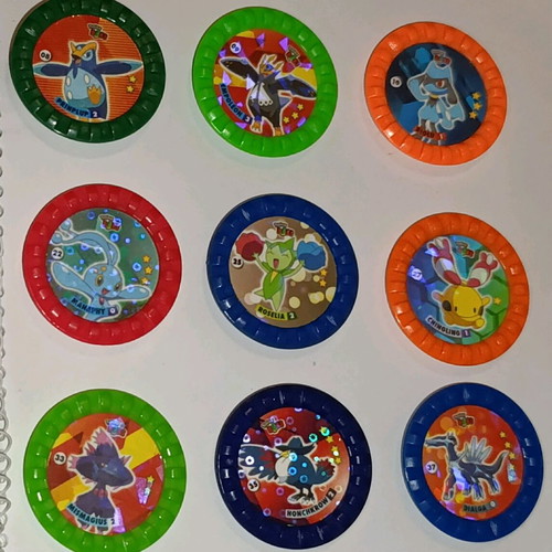 Pokémon Roks caps used from Cheetos