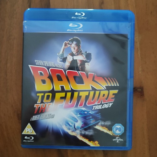Back To The Future Trilogy Blu-Ray like new with subtitles
