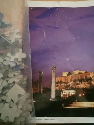 Puzzle Στύλοι του Ολυμπίου Διός μεταχειρισμένο, 236 κομμάτια