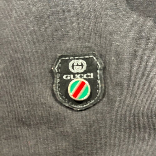 Gucci polo winter shirt used, size XL, black