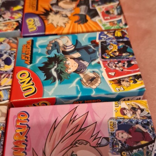 Uno anime McDonald's cards new, pack of 10