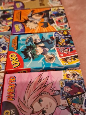 Uno anime McDonald's cards new, pack of 10
