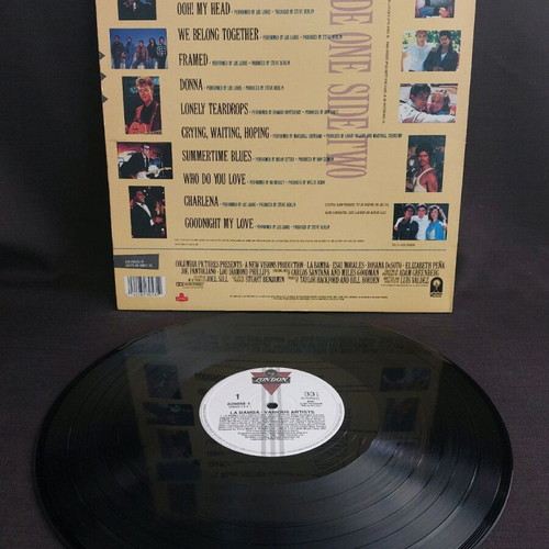 La Bamba Motion Picture Soundtrack vinyl used, Latin