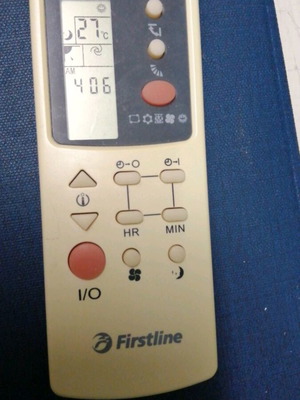 Firstline GZ-08B-E1 τηλεχειριστήριο κλιματιστικού