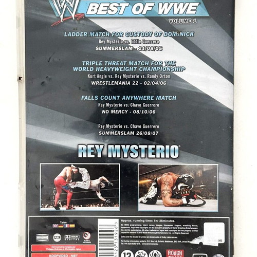 Best of WWE Vol 1 Rey Mysterio DVD used, English without subtitles
