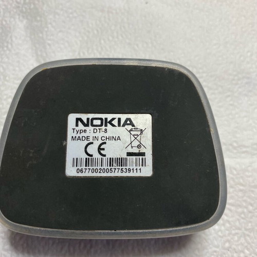 Nokia DT-8 charging dock used for Nokia-8800 SIROCCO silver