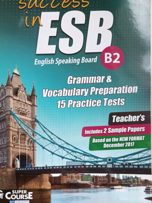 Success in ESB B2 Grammar and Vocabulary Preparation like new