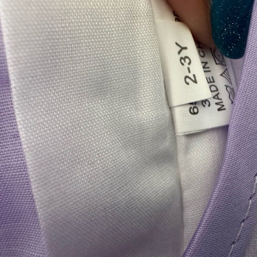 Girls' dress like new, size 2-3, purple