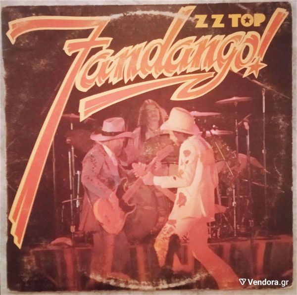  Z Z TOP  -  Fandango! (1975) diskos viniliou Classic Blues Rock