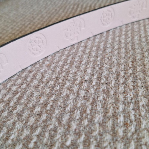 Guess double-sided belt like new, black and pink nude