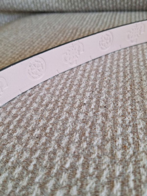 Guess double-sided belt like new, black and pink nude
