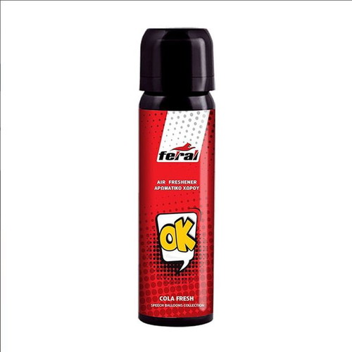 Feral Speech Collection OK Cola 70ml Car Air Freshener new