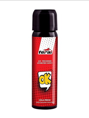 Feral Speech Collection OK Cola 70ml Car Air Freshener new