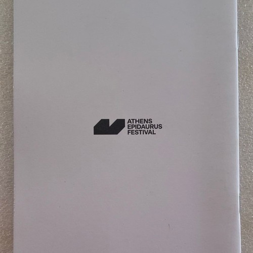 Johan Simons Antigone performance program used