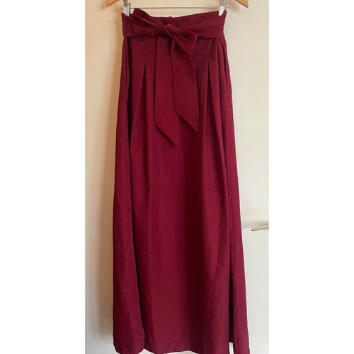 Kate London maxi skirt like new, red, size S/M