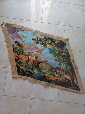 Κέντημα πίνακας μεταχειρισμένο, περίπου 70x53 εκ.