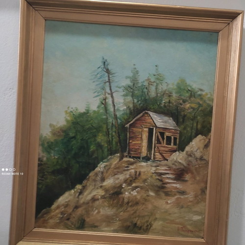 Ilias Patrou Oil Painting like new 48x54 cm