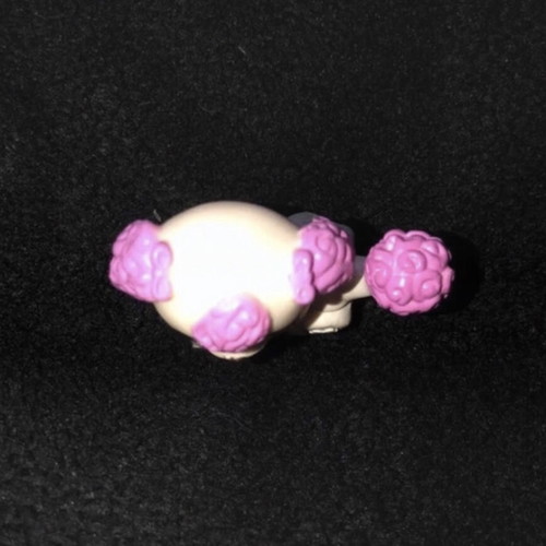 Polly Pocket Sparklin' Pets mini dog figure like new
