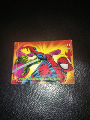 1994 Fleer Marvel The Amazing Spider-Man The Osborn Legacy Card #144 used