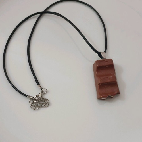 Kinder chocolate necklace handmade new