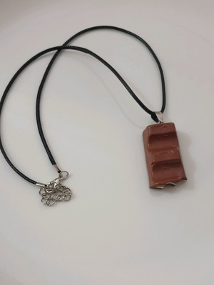 Kinder chocolate necklace handmade new