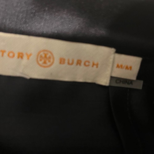 Tory Burch skirt made of natural feathers size medium new, blue turquoise