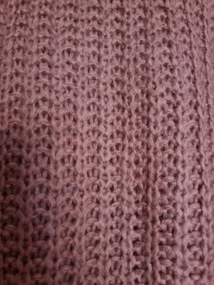 Benetton women's turtleneck sweater pink like new, size medium