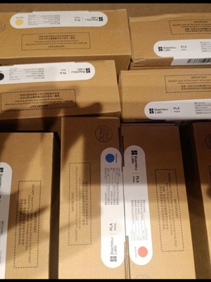 Bambu Lab Filament PETG Basic and PLA Matte Refill