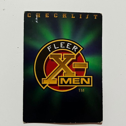 Marvel Metal & Fleer Ultra X-Men 1995 trading cards used, set of 50