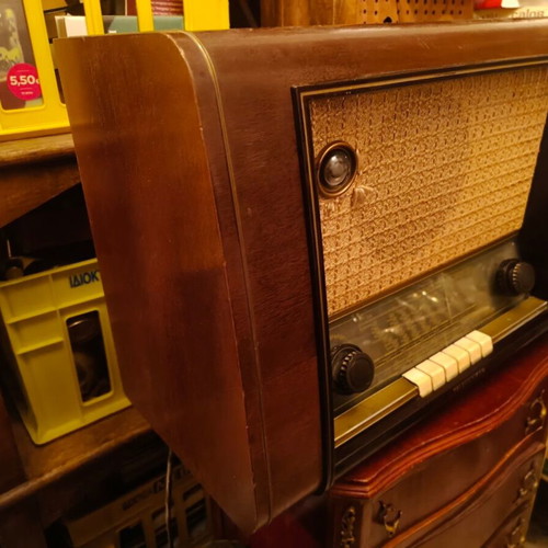 Vintage Telefunken 673 WU radio used, made in Germany