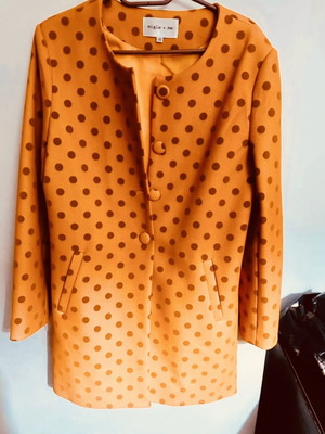 Coat Migle + Me new, orange, size M