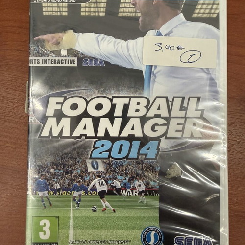 Football Manager 2014 PC game new in shrink wrap