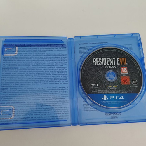Resident Evil 7 Biohazard PlayStation 4 game used