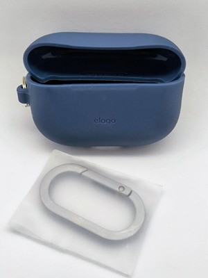 Elago σιλικονούχα θήκη για AirPods Pro 3, Jean Indigo με καραμπίνερ