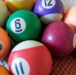 Mini ball collection used