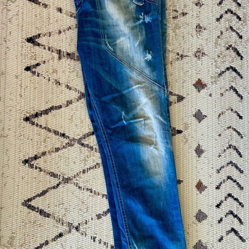 Edward Jeans blue pants size M like new, loose rise baggy fit