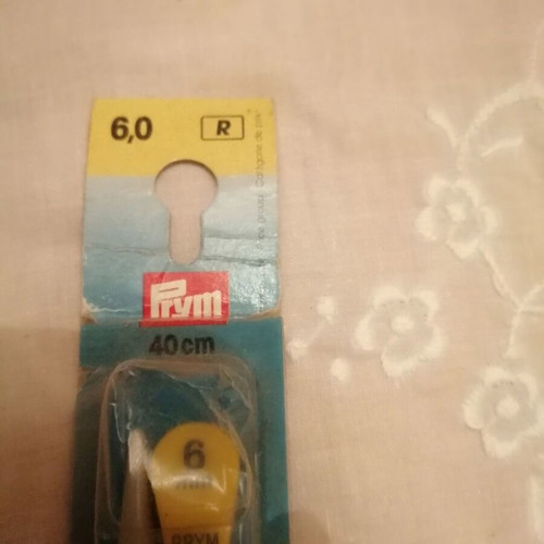 Knitting Needles Aluminum Size 6 new