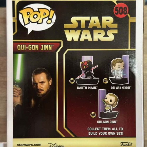 Funko POP! Star Wars Duel of the Fates Qui-Gon Jinn #508 new