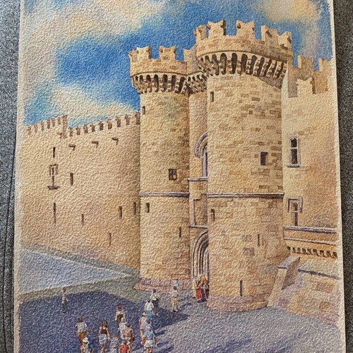 Watercolor painting new 56x76