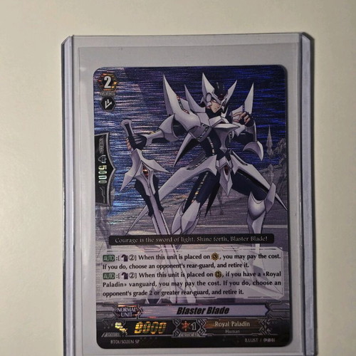 Blaster Blade Cardfight Vanguard Trading Card Game BT01/S02EN Special Parallel like new