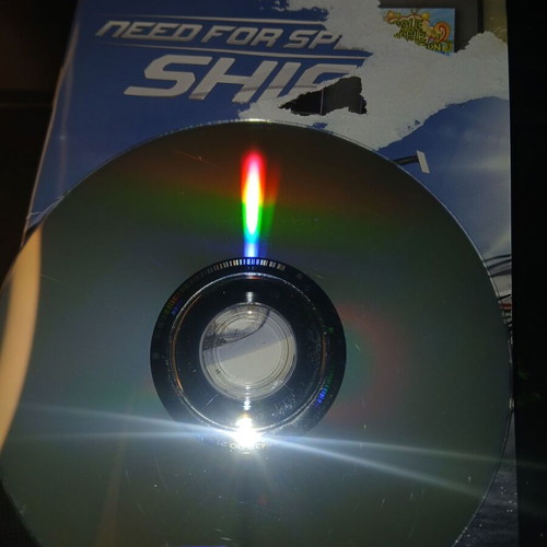 Need for Speed Shift PC used, manual damaged by water