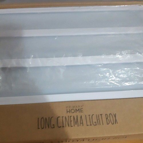 Cinema light box like new, large size 37x18