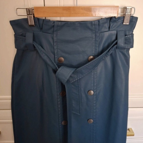 Lynne mini skirt blue like new size M 38 10