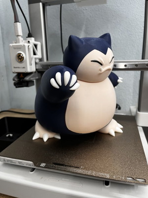Φιγούρα Snorlax 3D printed καινούργια, 21-25 εκ.