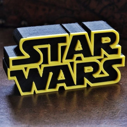 Star Wars Logo 3D Printing new