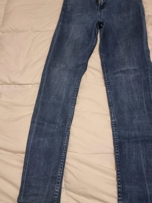 Jean super skinny fit women's jeans like new, size M 38 10, blue