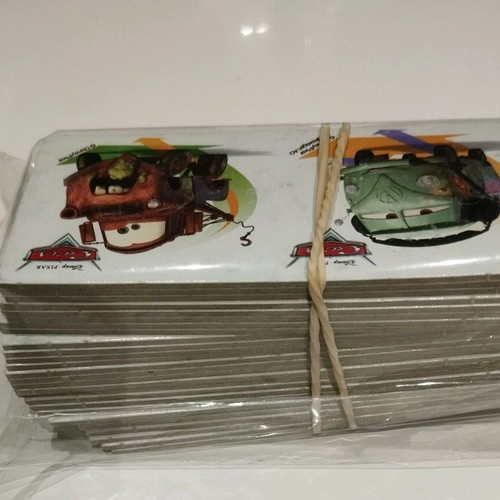 McQueen Domino Cards 27 Pieces Like New