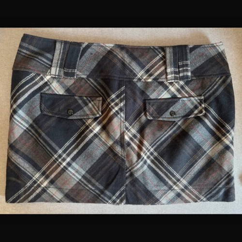 Colours of the World micro mini tartan skirt, vintage y2k, size L