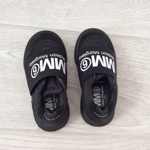 MM6 Maison Margiela Kids Logo-Print Sneakers Size 25 Used